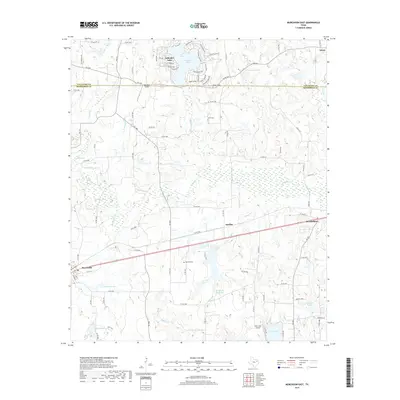 2019 Map of Murchison East, 2019 Print