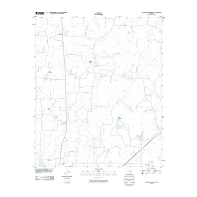 2010 Map of Murchison West, 2010 Print
