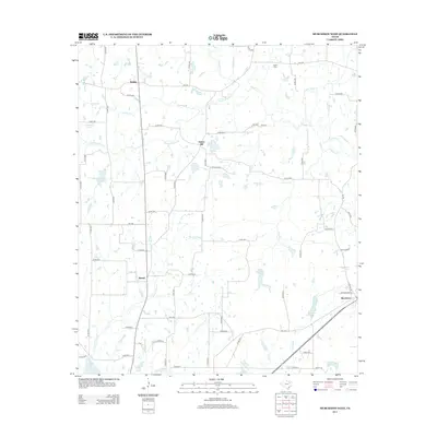 2013 Map of Murchison West, 2013 Print