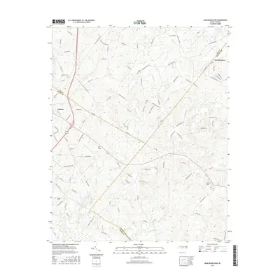 2016 Map of Murchisontown, 2016 Print