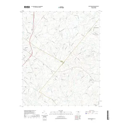 2019 Map of Murchisontown, 2019 Print