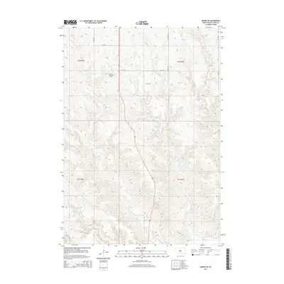 2015 Map of Murdo SW, 2015 Print