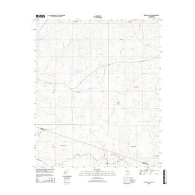2015 Map of Murdock Lake, 2015 Print