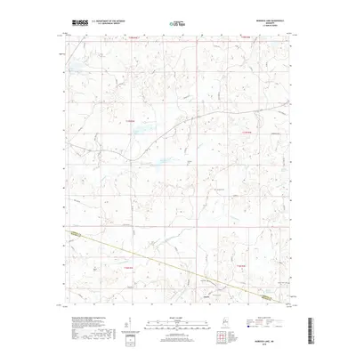 2018 Map of Murdock Lake, 2018 Print