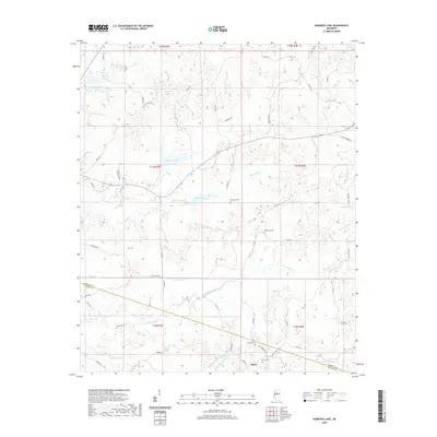 2020 Map of Murdock Lake, 2020 Print