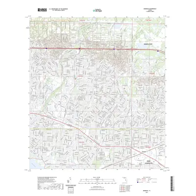 2023 Map of Murdock, 2023 Print
