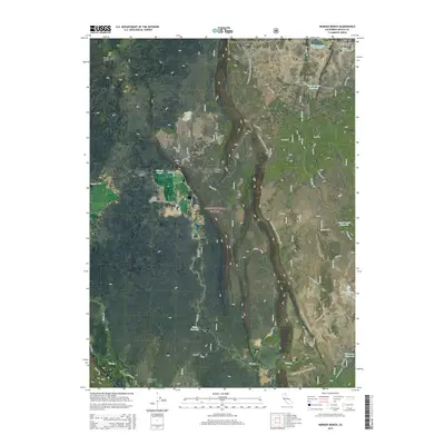 2015 Map of Murken Bench, 2015 Print