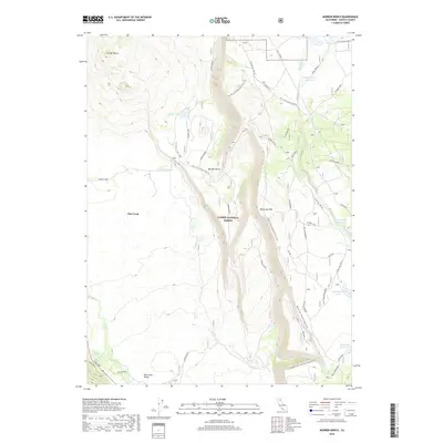2018 Map of Murken Bench, 2018 Print