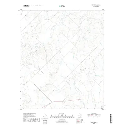2019 Map of Murphy Creek, 2019 Print