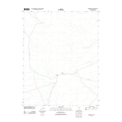 2012 Map of Murphy Gap, 2012 Print