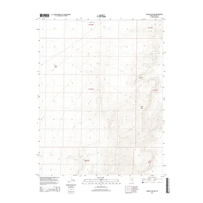2014 Map of Murphy Gap NW, 2014 Print