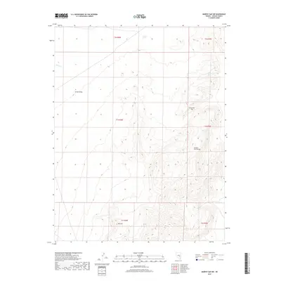 2018 Map of Murphy Gap NW, 2018 Print
