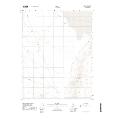 2018 Map of Murphy Gap SE, 2018 Print