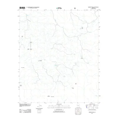 2012 Map of Murphy Peak, 2012 Print