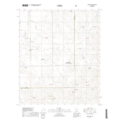 2018 Map of Murphy Peak, 2018 Print