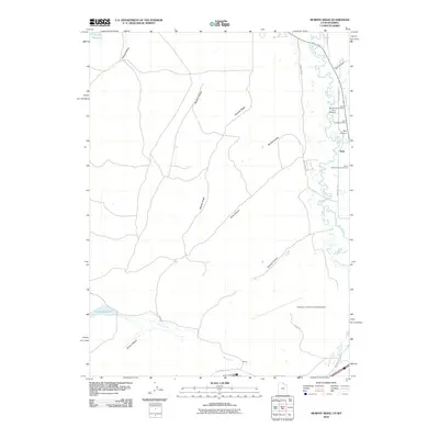 2010 Map of Murphy Ridge, 2010 Print