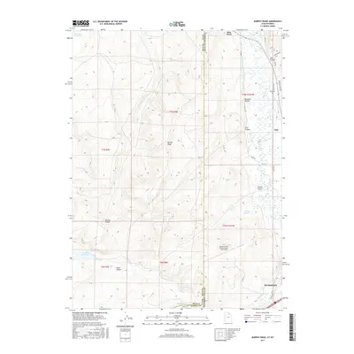 2017 Map of Murphy Ridge, 2017 Print
