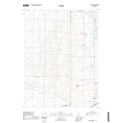 2020 Map of Murphy Ridge, 2020 Print