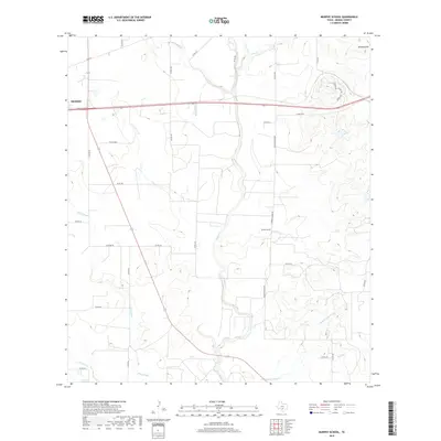 2019 Map of Murphy School, 2019 Print