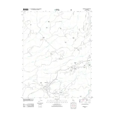 2012 Map of Murphys, 2012 Print