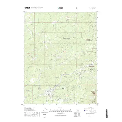 2018 Map of Murphys, 2018 Print