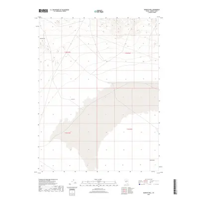 2018 Map of Murphys Well, 2018 Print