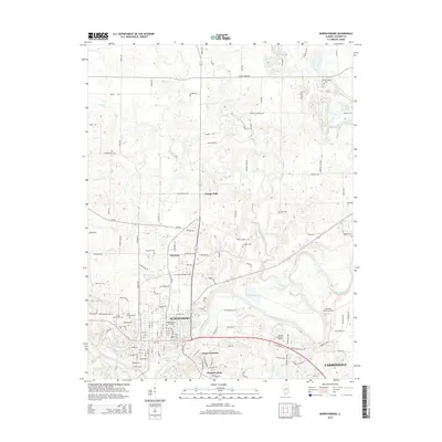 2015 Map of Murphysboro, 2015 Print