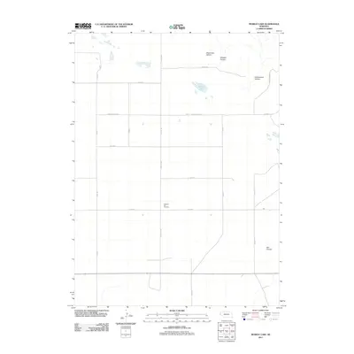 2011 Map of Murray Lake, 2011 Print