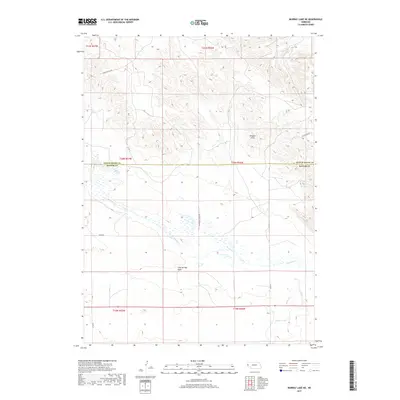 2017 Map of Murray Lake NE, 2017 Print