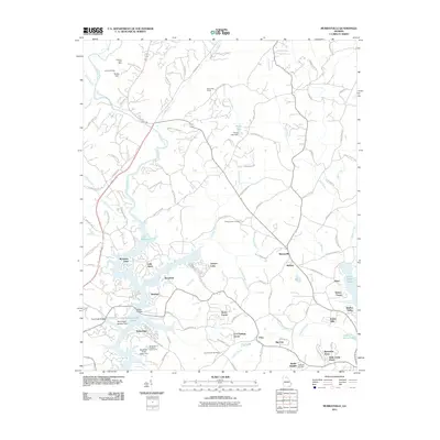 2011 Map of Murrayville, 2011 Print