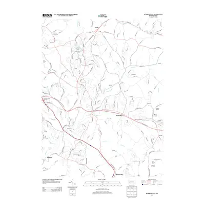 2013 Map of Murrysville, 2013 Print