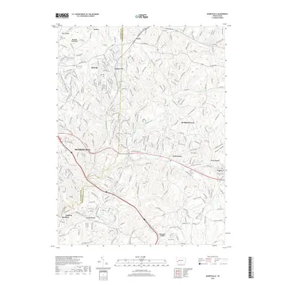 2019 Map of Murrysville, 2019 Print