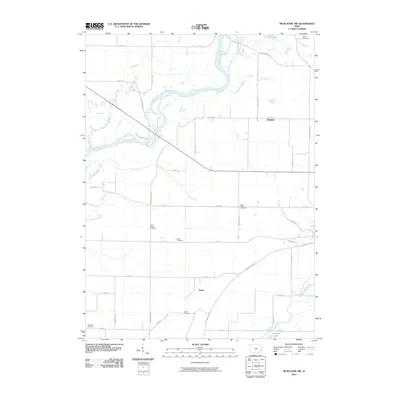 2010 Map of Muscatine NW, 2010 Print