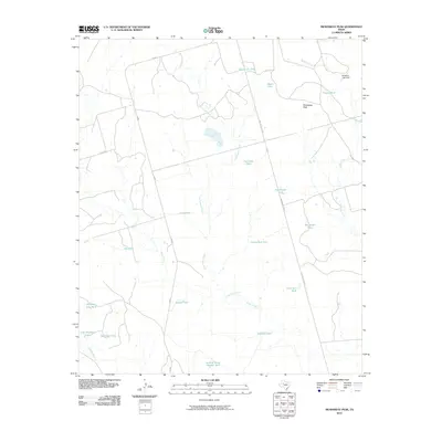 2010 Map of Mushaway Peak, 2010 Print