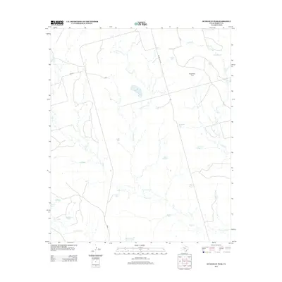 2012 Map of Mushaway Peak, 2012 Print