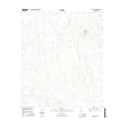 2016 Map of Mushaway Peak, 2016 Print