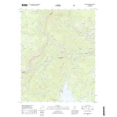 2018 Map of Musick Mountain, 2018 Print