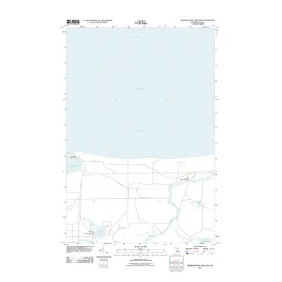 2011 Map of Muskallonge Lake East, 2011 Print