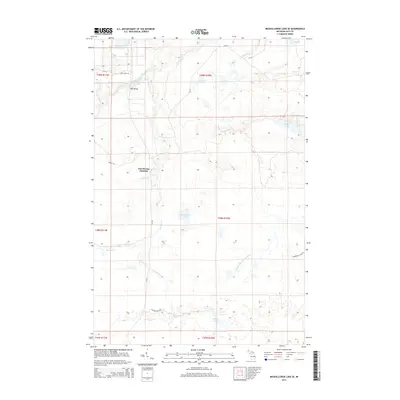 2014 Map of Muskallonge Lake SE, 2014 Print
