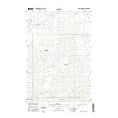 2017 Map of Muskallonge Lake SE, 2017 Print