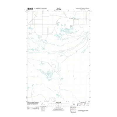 2011 Map of Muskallonge Lake SW, 2011 Print