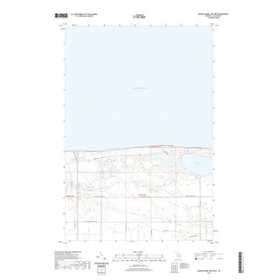 2019 Map of Muskallonge Lake West, 2019 Print
