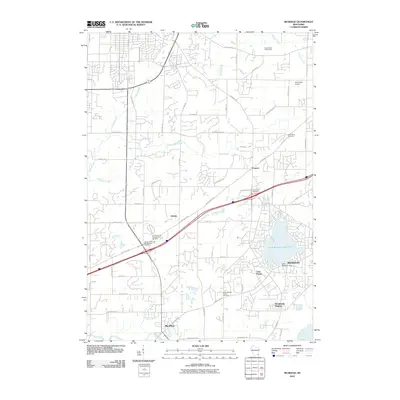 2010 Map of Muskego, 2010 Print