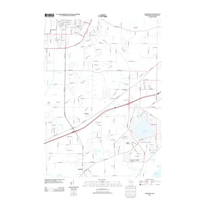 2013 Map of Muskego, 2013 Print