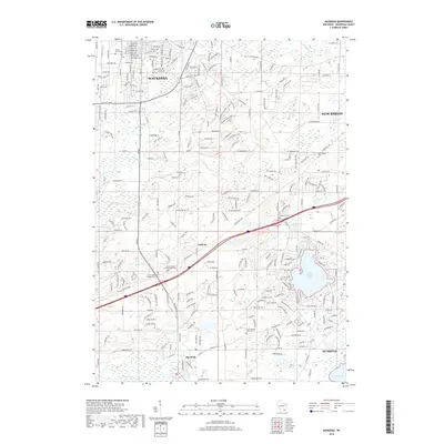 2018 Map of Muskego, 2018 Print