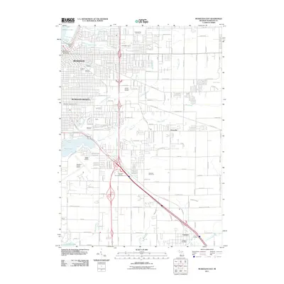 2011 Map of Muskegon East, 2011 Print