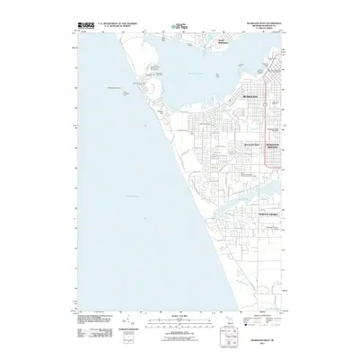 2011 Map of Muskegon West, 2011 Print