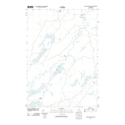 2010 Map of Muskellunge Lake, 2010 Print