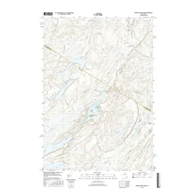 2016 Map of Muskellunge Lake, 2016 Print