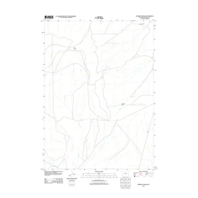 2012 Map of Muskrat Basin, 2012 Print